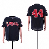 Angels 44 Reggie Jackson Navy BP Mesh Jersey Sguo,baseball caps,new era cap wholesale,wholesale hats